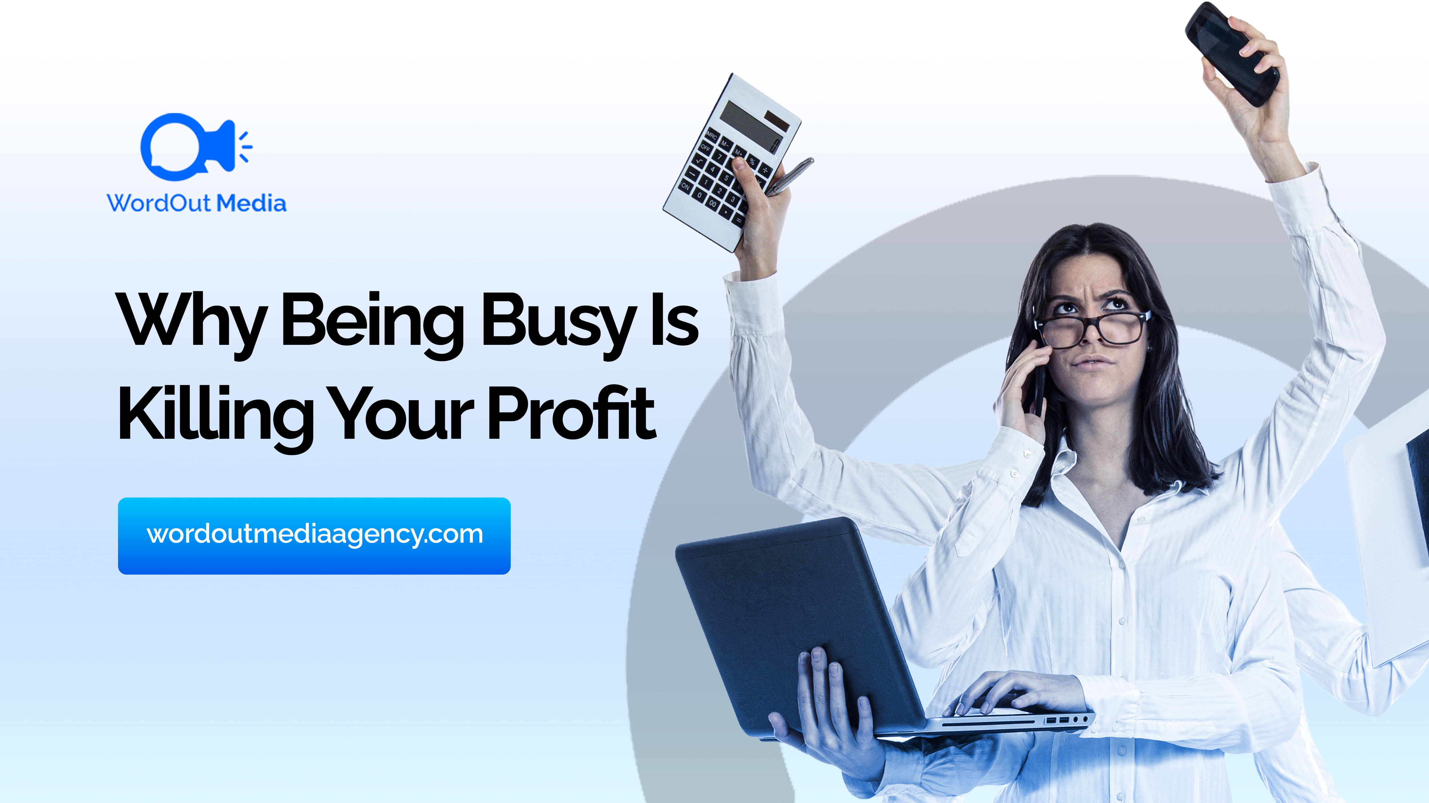 Agency leadership analyzing workload and profitability dashboards to solve agency profit problems