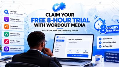 Agency owner sending a real project brief to a white label partner as part of an 8-hour free trial