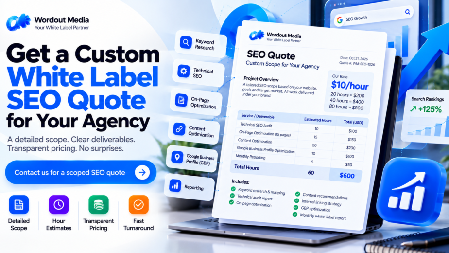 White Label SEO Quote: Get a Custom Scope for Your Agency