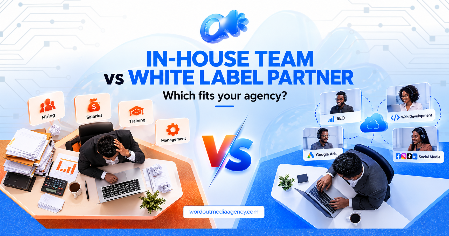 white label vs in house marketing team