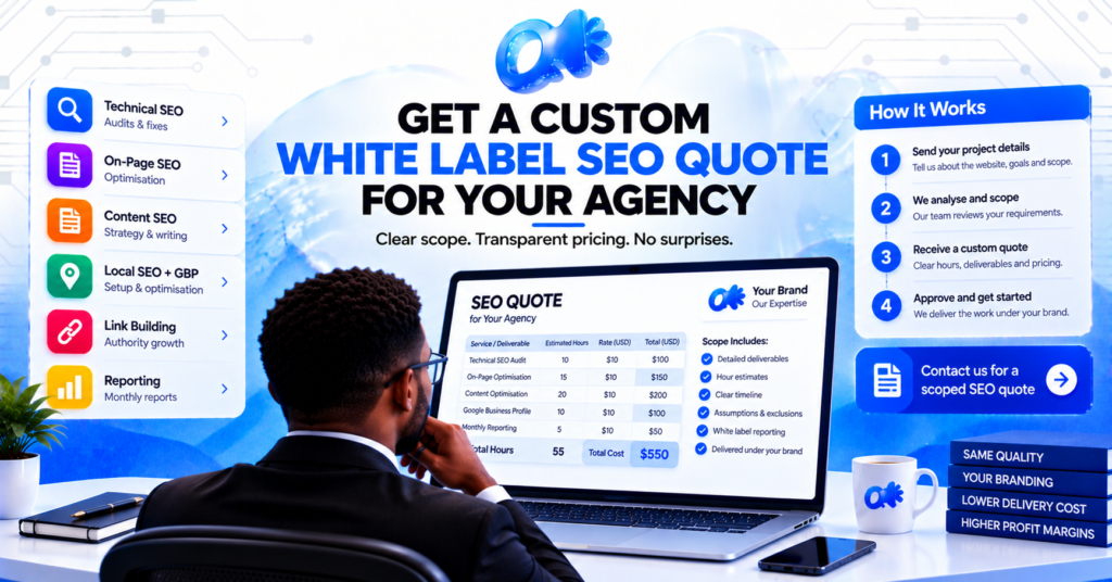 White Label SEO Quote: Get a Custom Scope for Your Agency