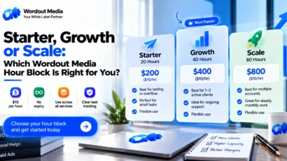 Buy Outsourcing Agency Hours: Starter, Growth or Scale Plan?